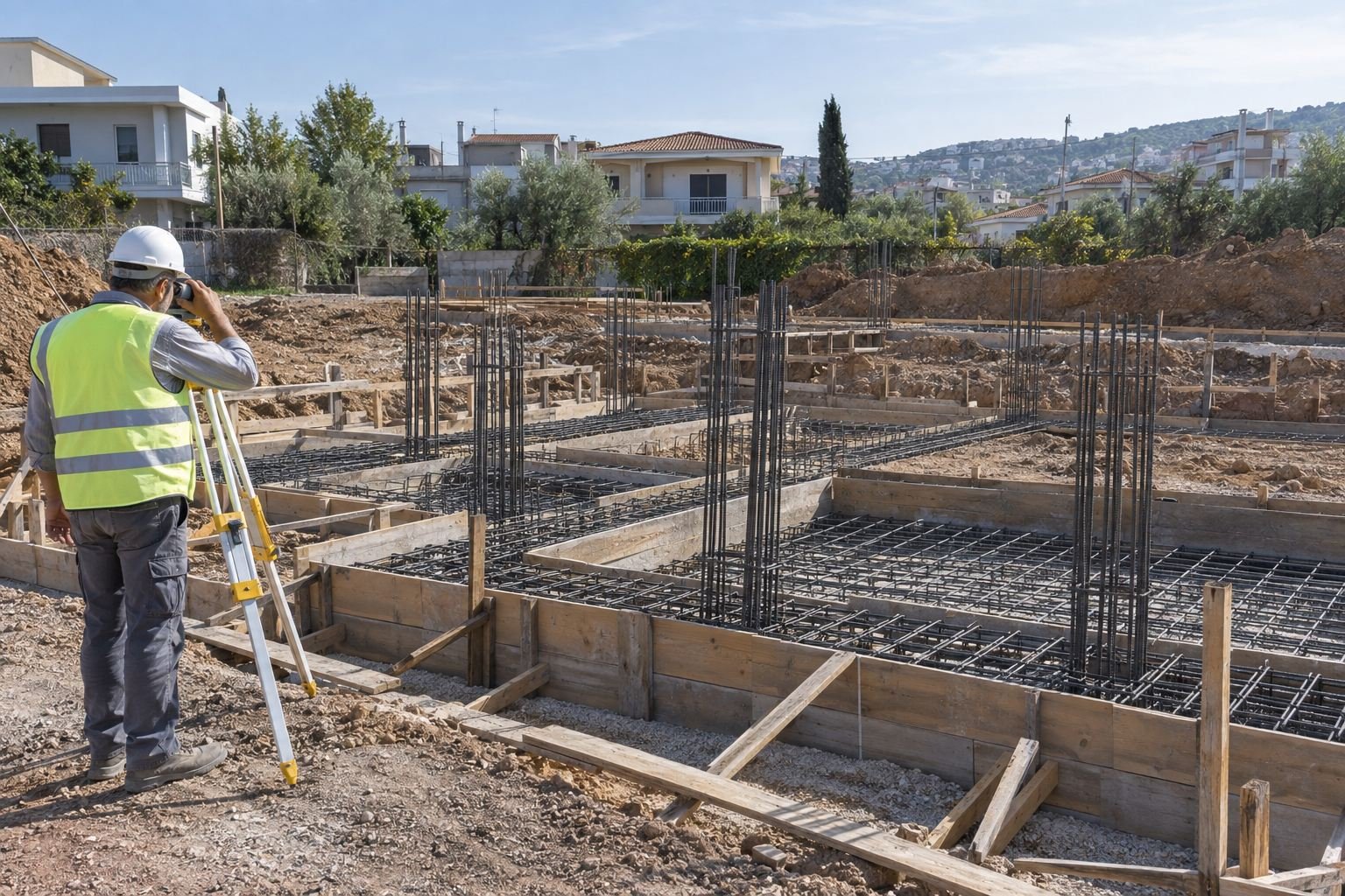 Θεμελίωση κτιρίου